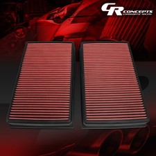 PERFORMANCE RED INTAKE PANEL AIR FILTER FOR 2002-2018 BMW 7-SERIES 4.4 4.8 6.0L