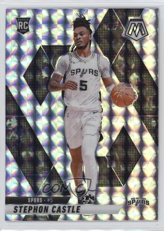 2024-25 Panini Mosaic Rookies Mosaic Prizm Stephon Castle #236 1m04