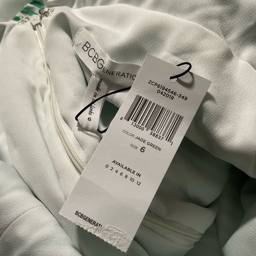 Fabrycznie nowa z metką BCBGeneration Tie Ramię Sukienka mini - Zdjęcie 3 z 5