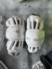 Maverik Max Lacrosse Ochraniacze na łokcie / Ochraniacze (para) – białe duże