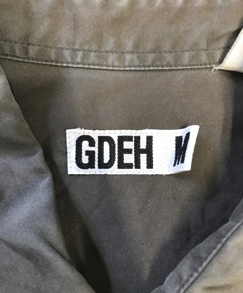 GOOD BUOD Camisa Manga Corta Talla: M Gris Hombre Foto 3 de 4