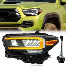 Full LED Headlight Assembly Compatible with 2020 2021 Tacoma 81110-04300