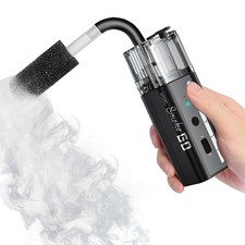 LENSGO Portable Fog Machine, Handheld Smoke Machine with Remote Small, Black