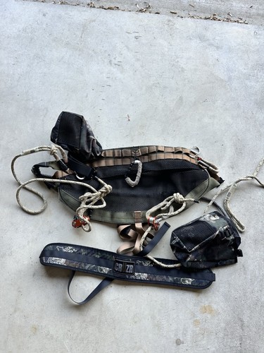 Cruzr XC Saddle Hunting Kit With Bags, Backband And  2 Rollnlock Ascenders