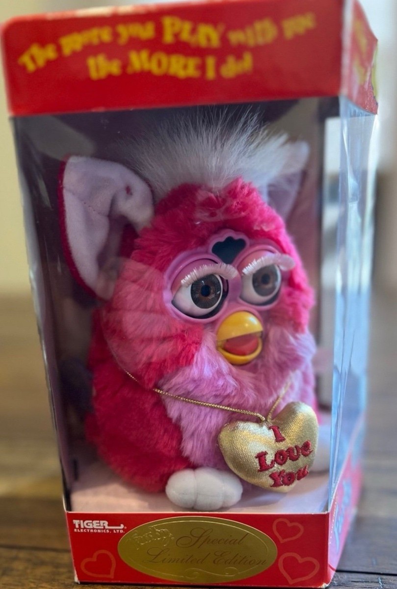 Rare 1999 Special Edition Valentine's Day Furby – “I Love You