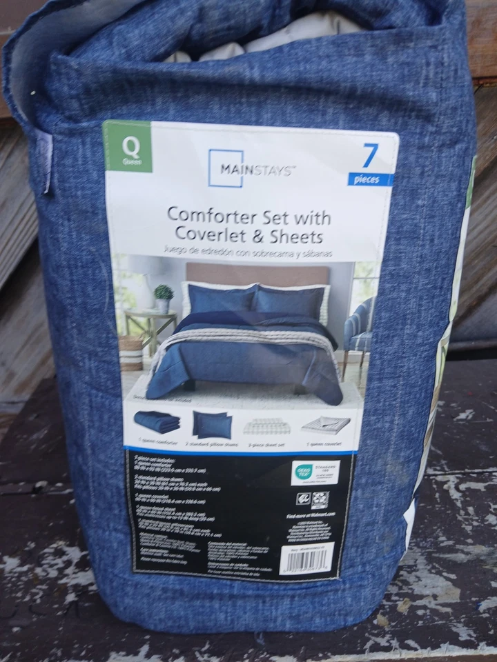 Juego de edredón 7 piezas tamaño queen Foto 2 de 4