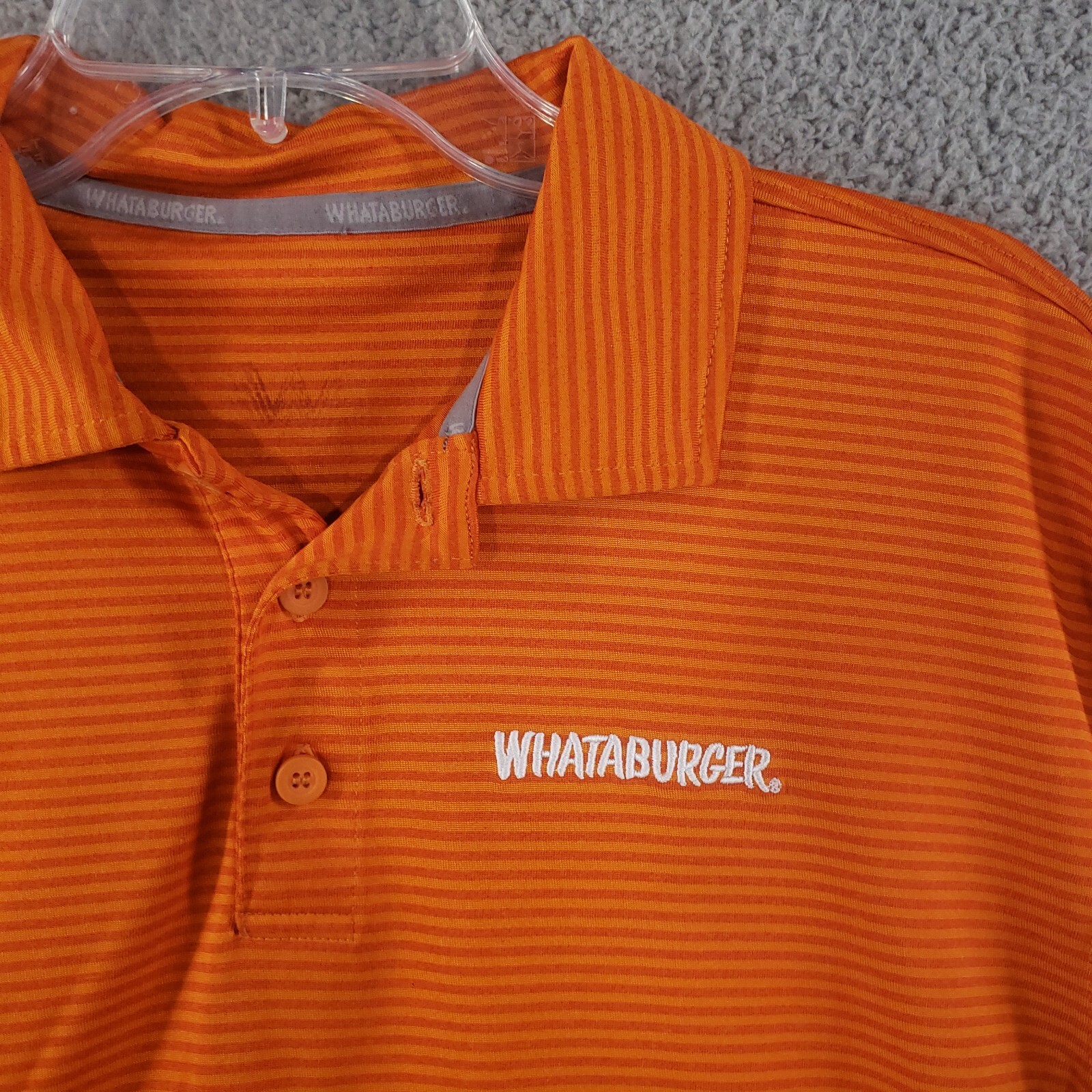 Whataburger Employee Work Uniform Adult Men's Medium … Gem
