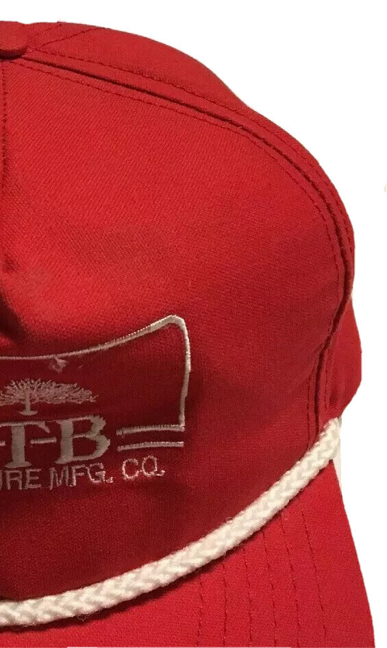 Vtg JTB Furniture Manufacturing Hat Made In The USA Cap Columbus