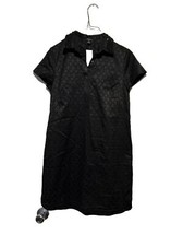 Ann Taylor Black Embellished Collar Dress Size 6P NWT 