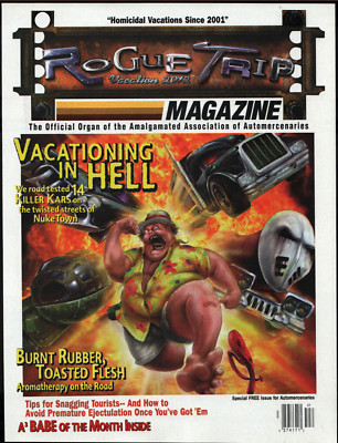 Rogue Trip Car Battle A- Video Game Print Ad / Poster Promo Art 1998
