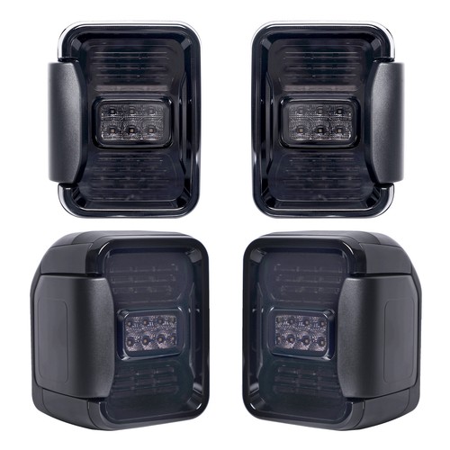 For Jeep Gladiator JT 2020 2021 2022 LED Tail Lights Brake /Reverse /Turn Signal - Picture 9 of 12