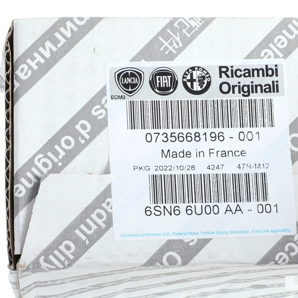 FIAT 500X 2016-2020 TAPA CENTRAL RUEDA FABRICANTE ORIGINAL NUEVO MOPAR GENUINO 6SN66U00AA Foto 4 de 4