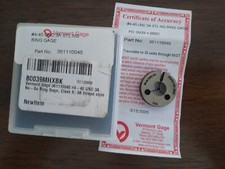 VERMONT GAGE 361110040 #4-40 UNC 3A STL NO-GO RING GAGE Class X, 3A thread style