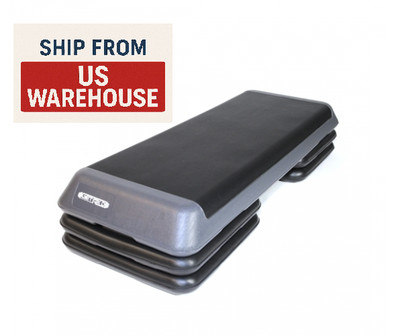 42'' Exercise Aerobic Step Platform, Adjustable Fitness Stepper