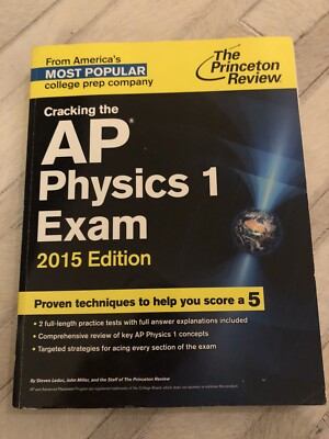 Princeton Review AP Physics 1 Exam | eBay