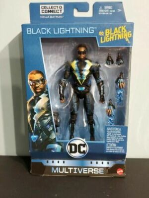 DC Multiverse: Black Lightning Action Figure (2018) Mattel New Ninja Batman BAF | eBay