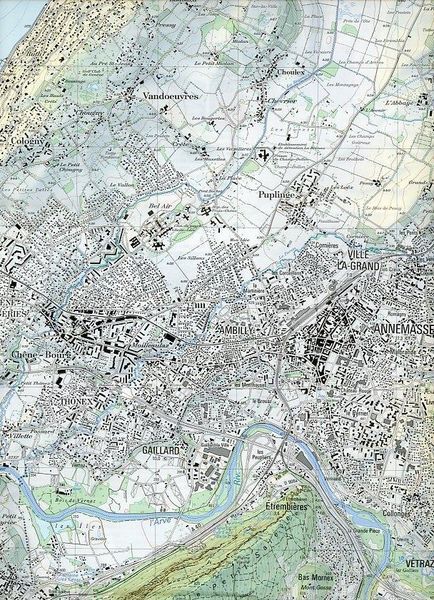 Thumbnail - Swisstopo 1 : 25 000 Genève