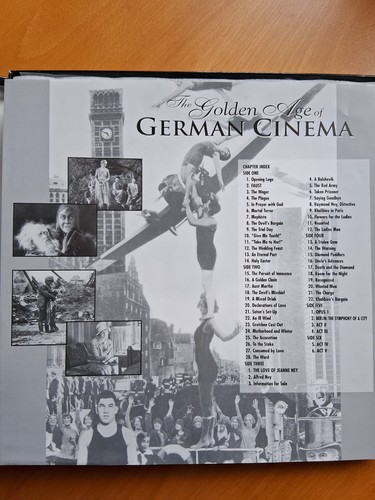 laserdisc đź“€ THE GOLDEN AGE OF GERMAN CINEMA (USA) 3 disques " EN COFFRET " - Photo 2/9
