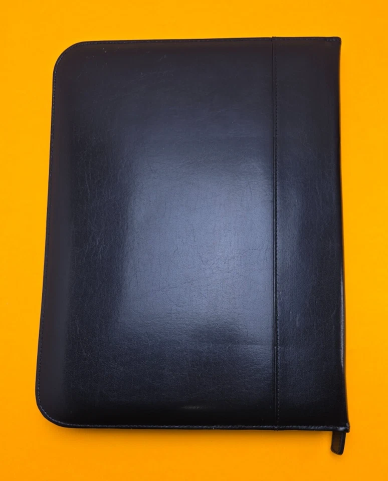Padfolio Portfolio Leather Binder Interview Legal Document Organizer Planner - Image 4 of 4