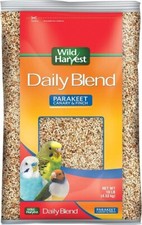 Wild Harvest Daily Blend Nutrition Diet for Parakeet, Canary and Finch 10 Pounds