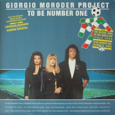 Giorgio Moroder Project - To Be Number One (Virgin Vinyl-LP OIS Germany 1990)