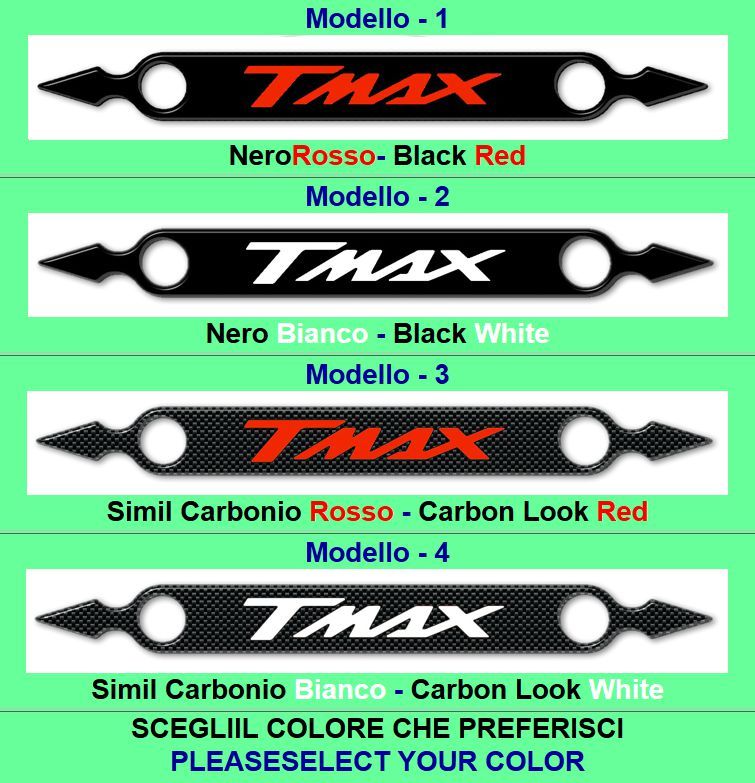 Labelbike - ADESIVI Gel 3D PARASPIGOLI CARENE Scooter Compatibili Con YAMAHA TMAX 530 2017-2019 - Foto 6