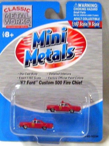 CLASSIC METAL WORKS 50244 67 FORD CUSTOM 500 FIRE CHIEF | Zustand: New