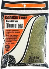 Woodland Scenics 62 Course Turf Burnt Grass New Free Shipping