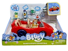 Bluey Vehicle and Figure Pack Escape Convertible with 2.5 inch Exclusive Figure