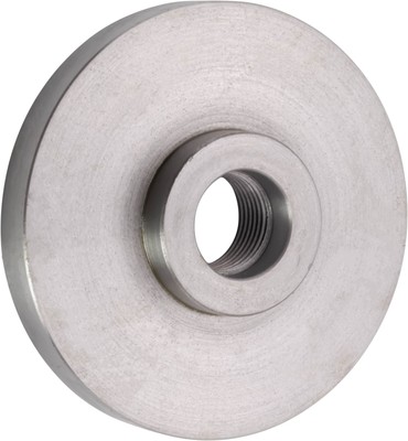 CME 6'' 1 1/2''-8 Threaded Lathe Chuck Backing Plate, Machine to Fit Chuck 6''