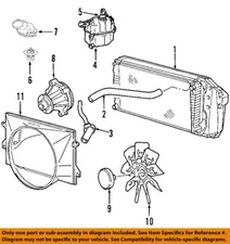 Used Engine Cooling Fan Blade fits: 2009 Ford F150 PICKUP engine driven Grade A