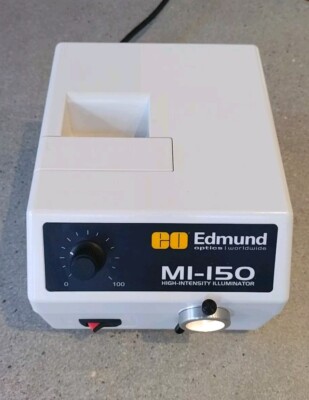 Eo Edmund Optics Fiber Lite Source MI-150 Mikroskop Illuminator Dolan Jenner