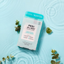 Voesh Pedi Deluxe 4 Steps PACK OF 10 - Eucalyptus Energy Boost