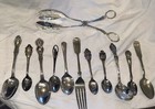Lot Of 12 Silver Plate & Epns Spoons And Misc Other| See Photos| V1
