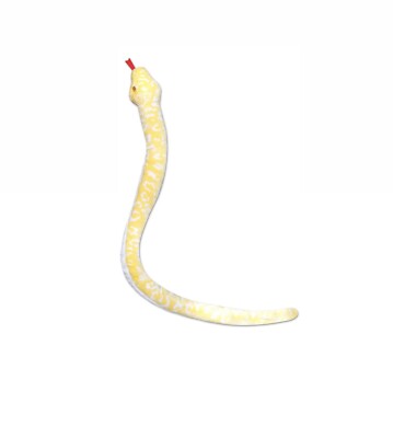 Real Planetâ¢ Yellow Python Realistic Plush St￭ Animal