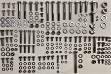 Hercules Prima 3/4/5 S Optima M Schrauben Satz V2A Rahmen Fahrgestell 230 Teile