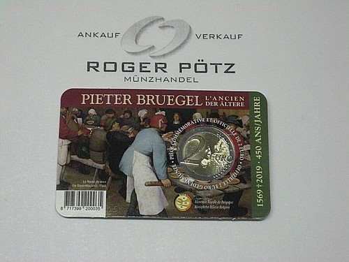 2 Euro Gedenkmünze BELGIEN - wahlweise ab 2005 in st in originaler Coincard - Bild 26 von 30