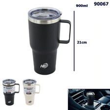 Favuit Tazza Termica 40 Oz In Acciaio Inox - Doppia Parete Isolata Con Coperchio E Cannuccia - Per Bevande Calde E Fredde (Blu) - 3