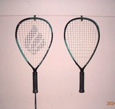 EKTELON RTS LEXIS GRAPHITE SS XS Two 2 Racquetball Racquets Covers VGC