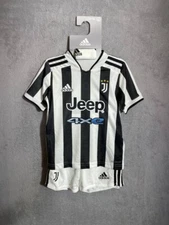 Juventus Home football Kit Jersey Shorts soccer  2021 2022 Adidas Kids 5-6YRS