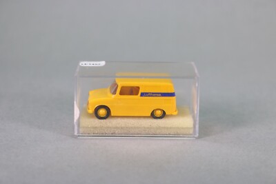 LE1457 BREKINA 25902 HO 1:87 Volkswagen VW Fridolin Lufthansa yellow car
