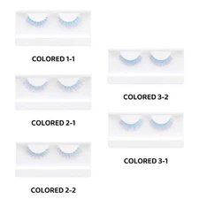 10Pcs Makeup Tools Stage Performance Fake Lashes Wispy Volume False Eyelashes