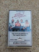 The Statler Brothers - The Legend Goes On... Cassette Tape RARE Tested Country