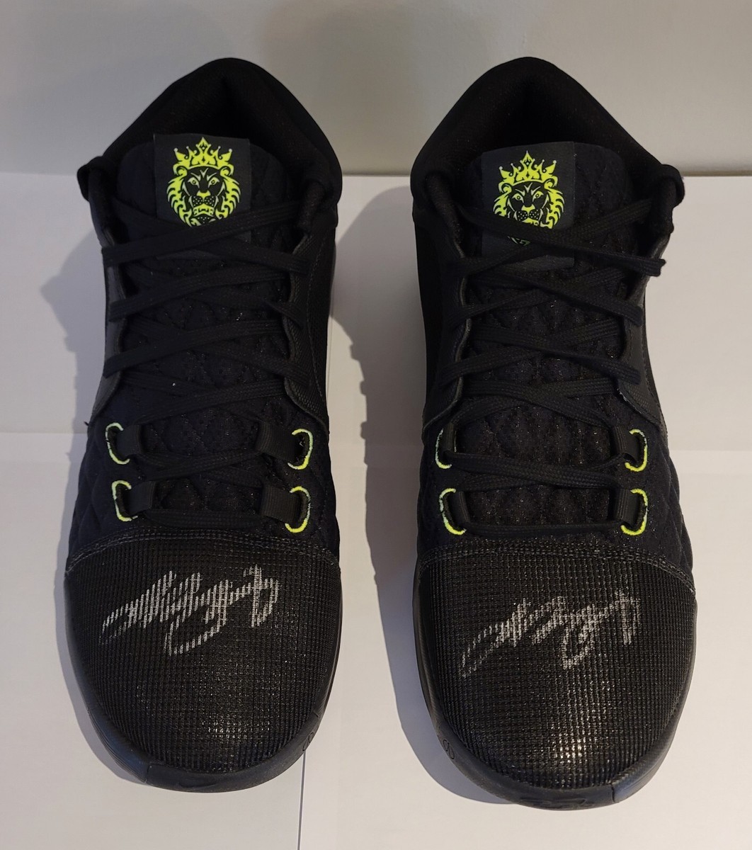 LeBron James LBJ Witness VIII Shoes Signed Autographed LA Lakers w