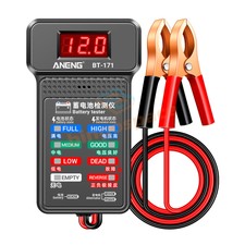 BT-171 Battery Tester Monitor Gauge Battery Status Indicator Universal 12V