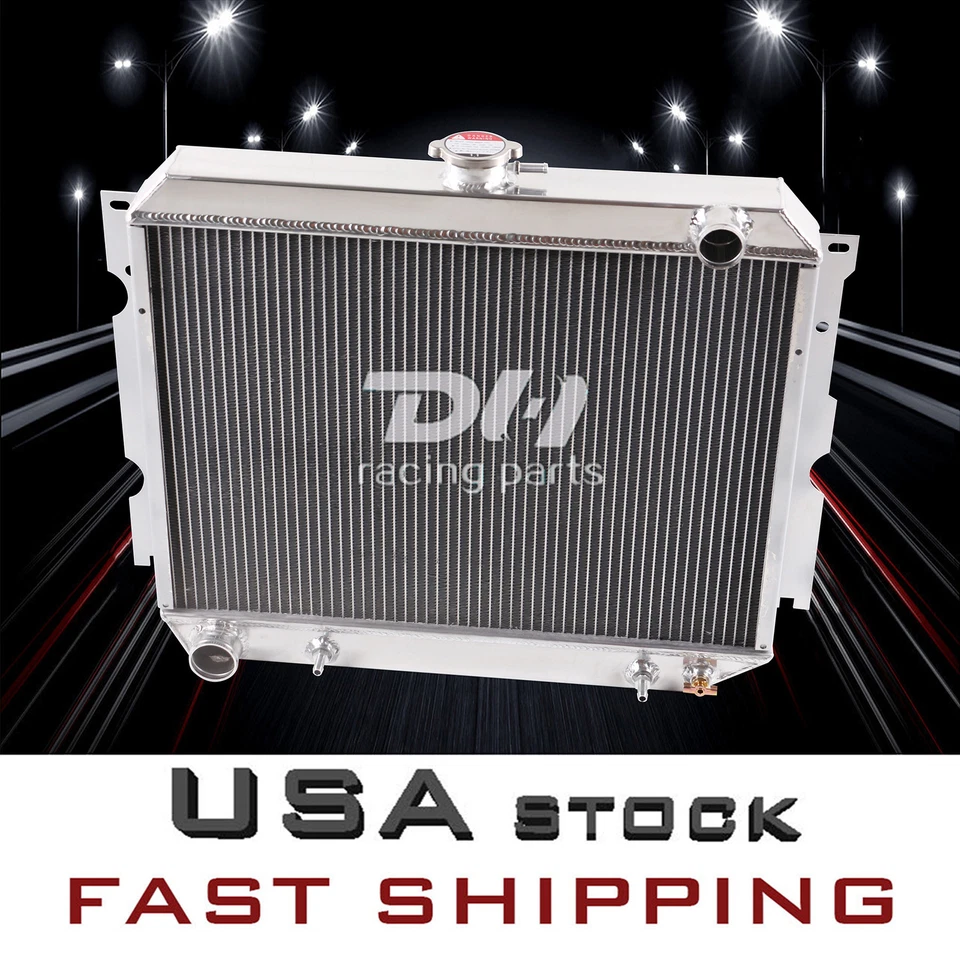 4-рядный алюминиевый радиатор для 1970-74 Dodge Charger Challenger/Plymouth Satellite No2375 - Изображение 2 из 4