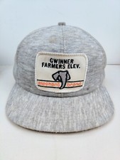 Vtg K Products USA MADE Elephant Brand Geinner Farm Patch Trucker Hat...