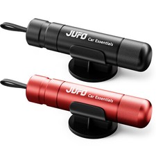 JUFO 2 Packs Car Escape Tool Seat Belt Cutter Emergency Window Breaker New
