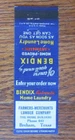 LOW PHONE # 641 MATCHBOOK COVER: FARMERS LUMBER BREHAM, TEXAS MATCHCOVER -B14