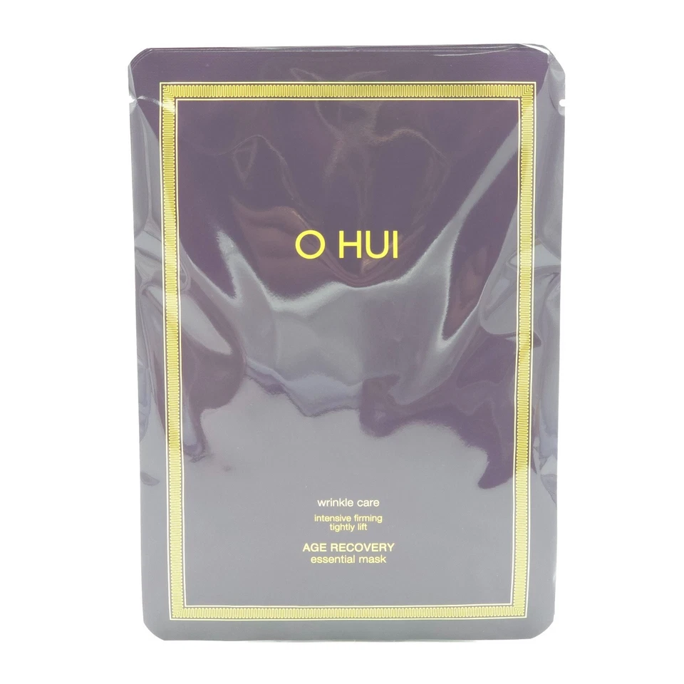 O HUI Age Recovery Essential Mask Pack 27g x 4pcs Anti Wrinkle Moisture K-Beauty - Image 2 of 4